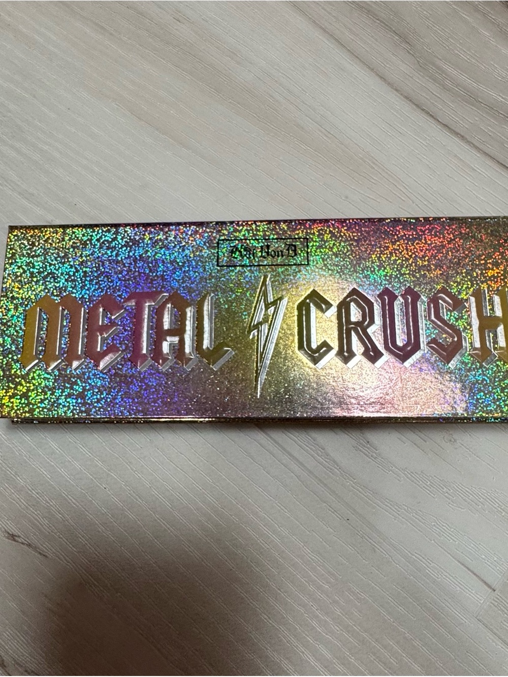 Metal Crush Holographic Wall Plaque - Urban Accent